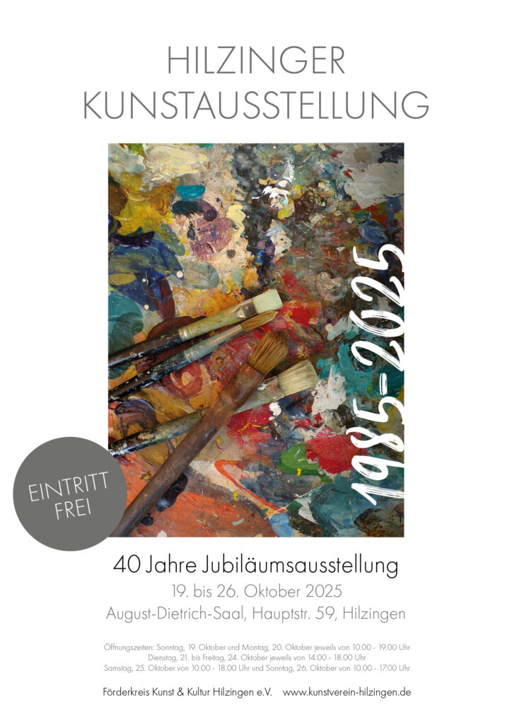 Jubiläumsausstellung 40 Jahre Förderkreis Kunst & Kultur Hilzingen
